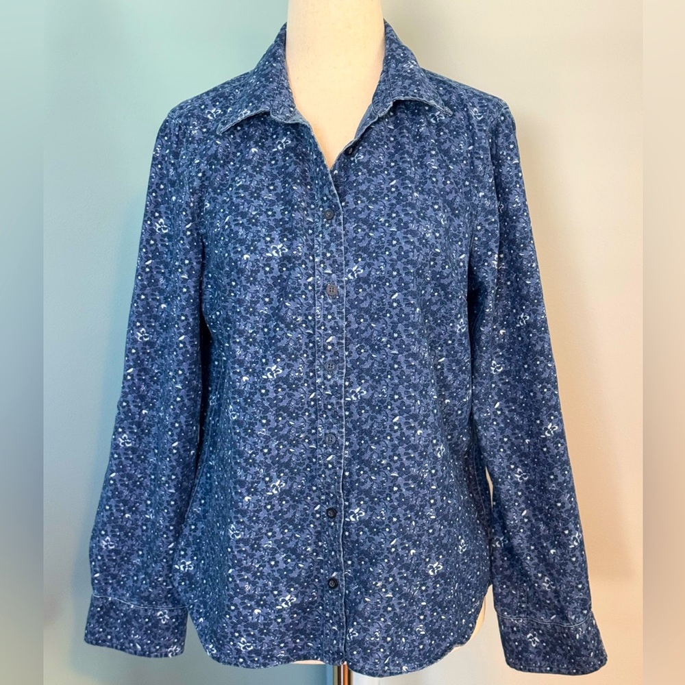 Talbots long sleeve button up. Petite small.